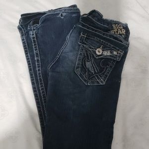 Big Star Sweet ultra low rise jeans